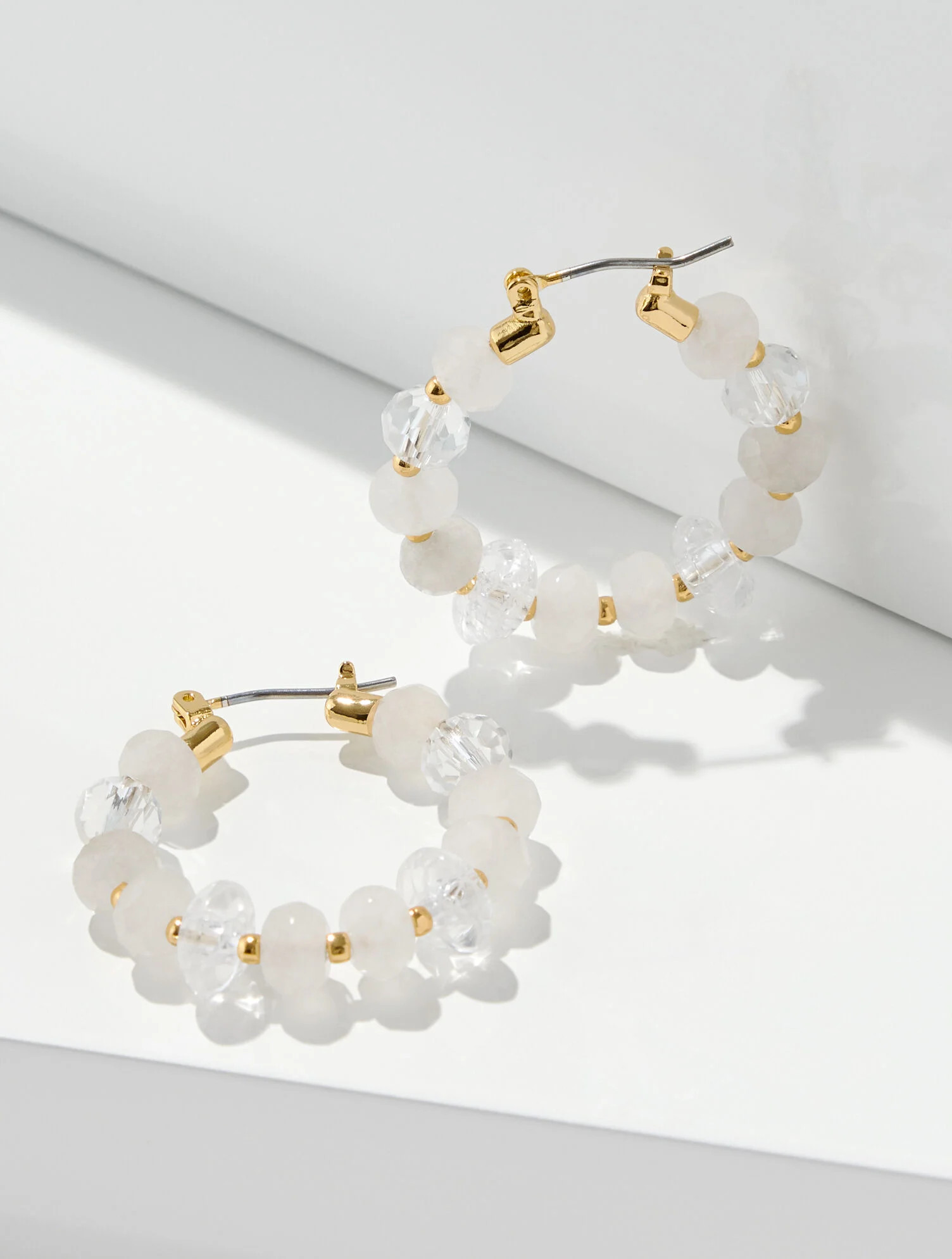 Sweet Lucent Hoop Earrings | Talbots