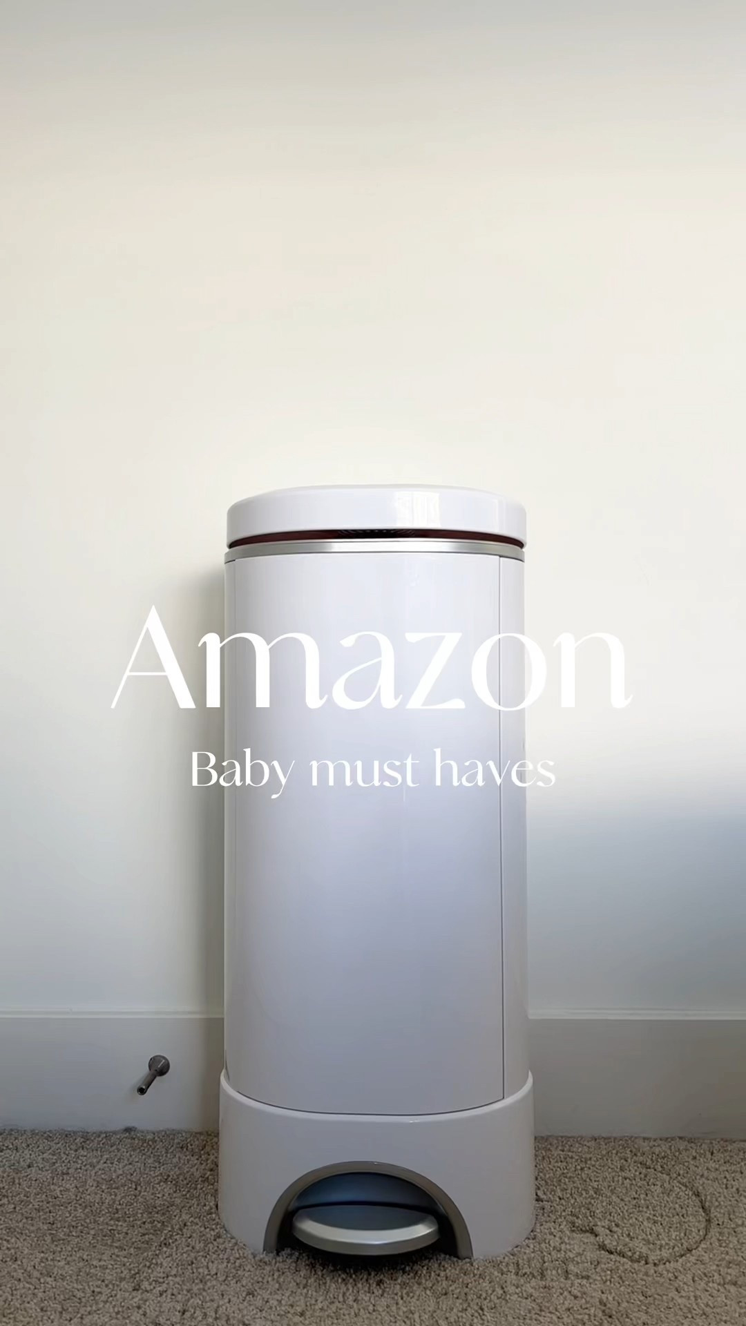 Baby registry must have: Diaper Pail that is 10/10 for odor control 

#LTKBaby #LTKBump