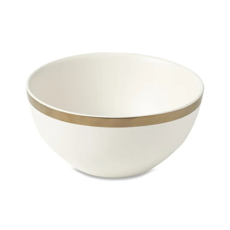 Thyme & Table Stoneware White Bowl, Everest Collection | Walmart (US)