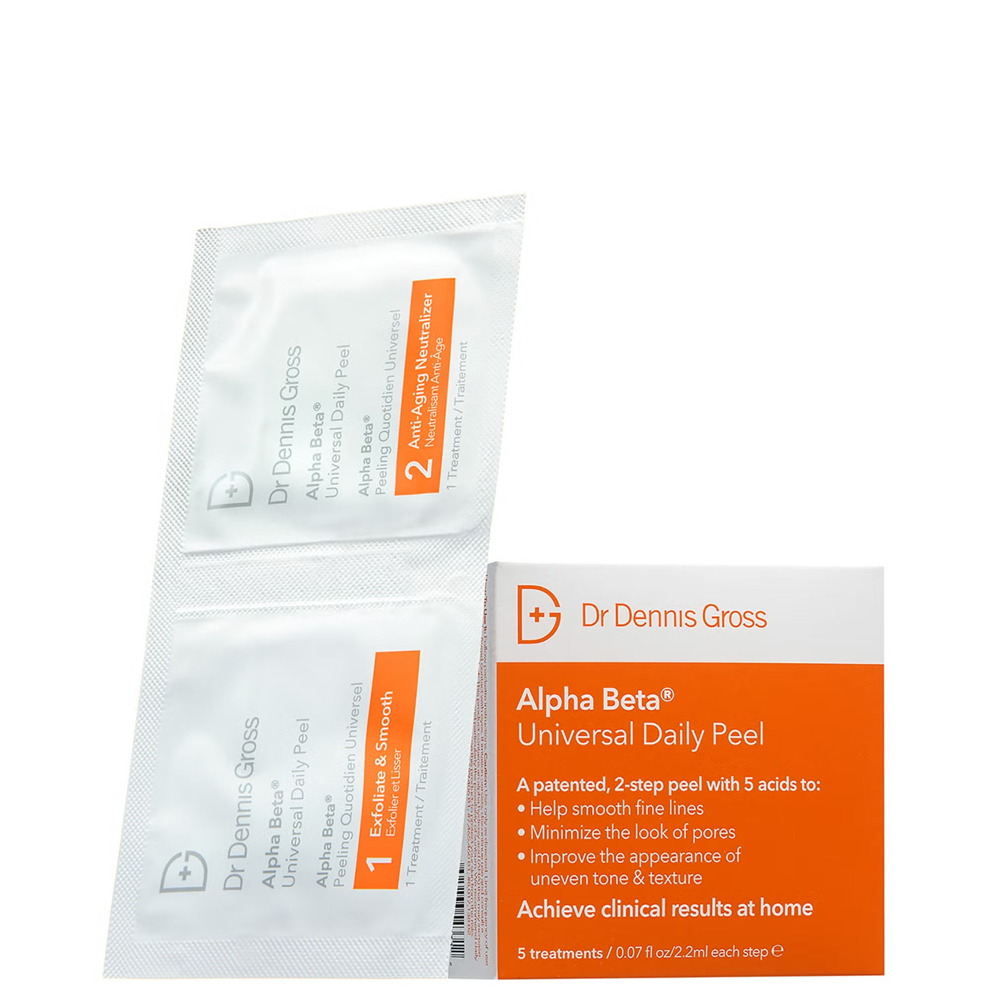 Dr Dennis Gross Skincare Alpha Beta Universal Daily Peel Pads (Pack of 5) | Look Fantastic (UK)