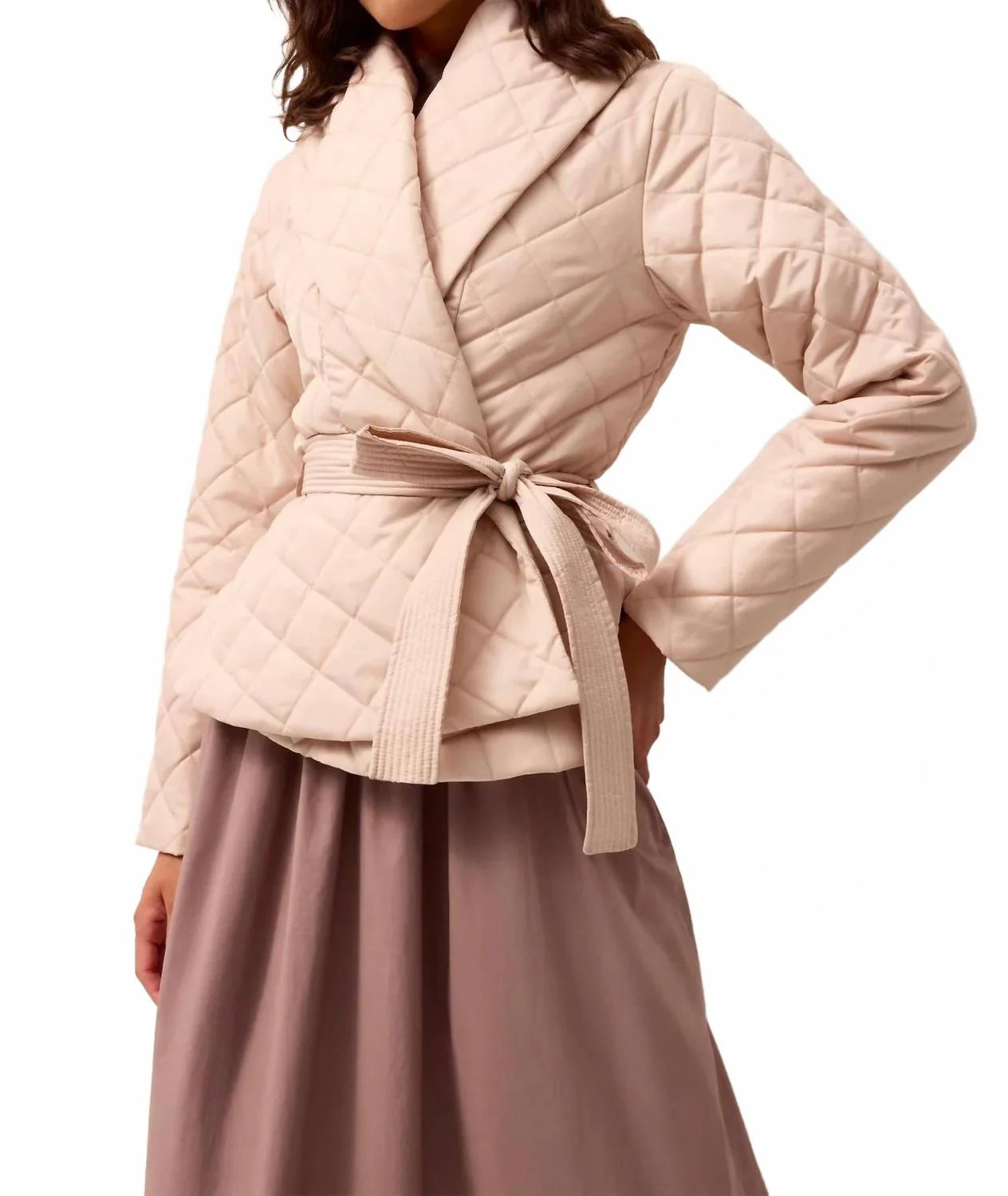 Lark Jacket In Mushroom | Shop Simon