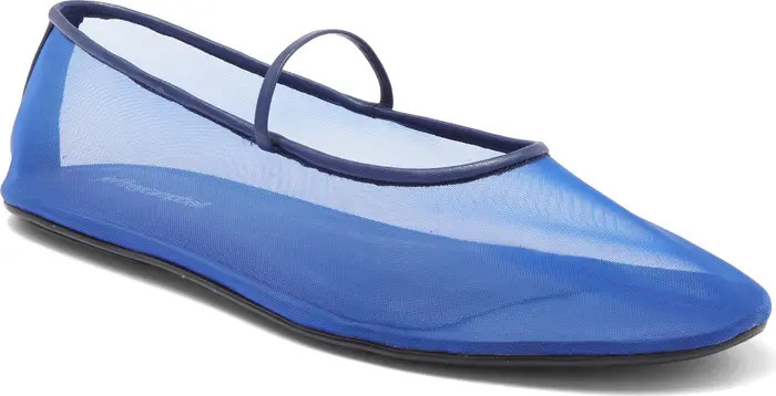 Mesh Mary Jane Flat (Women) | Nordstrom