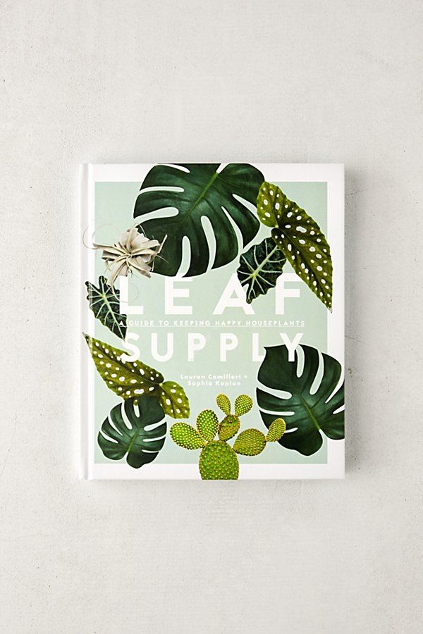 Leaf Supply: A Guide to Keeping Happy House Plants By Lauren Camilleri & Sophia Kaplan - Assorted at Urban Outfitters | Urban Outfitters (US and RoW)