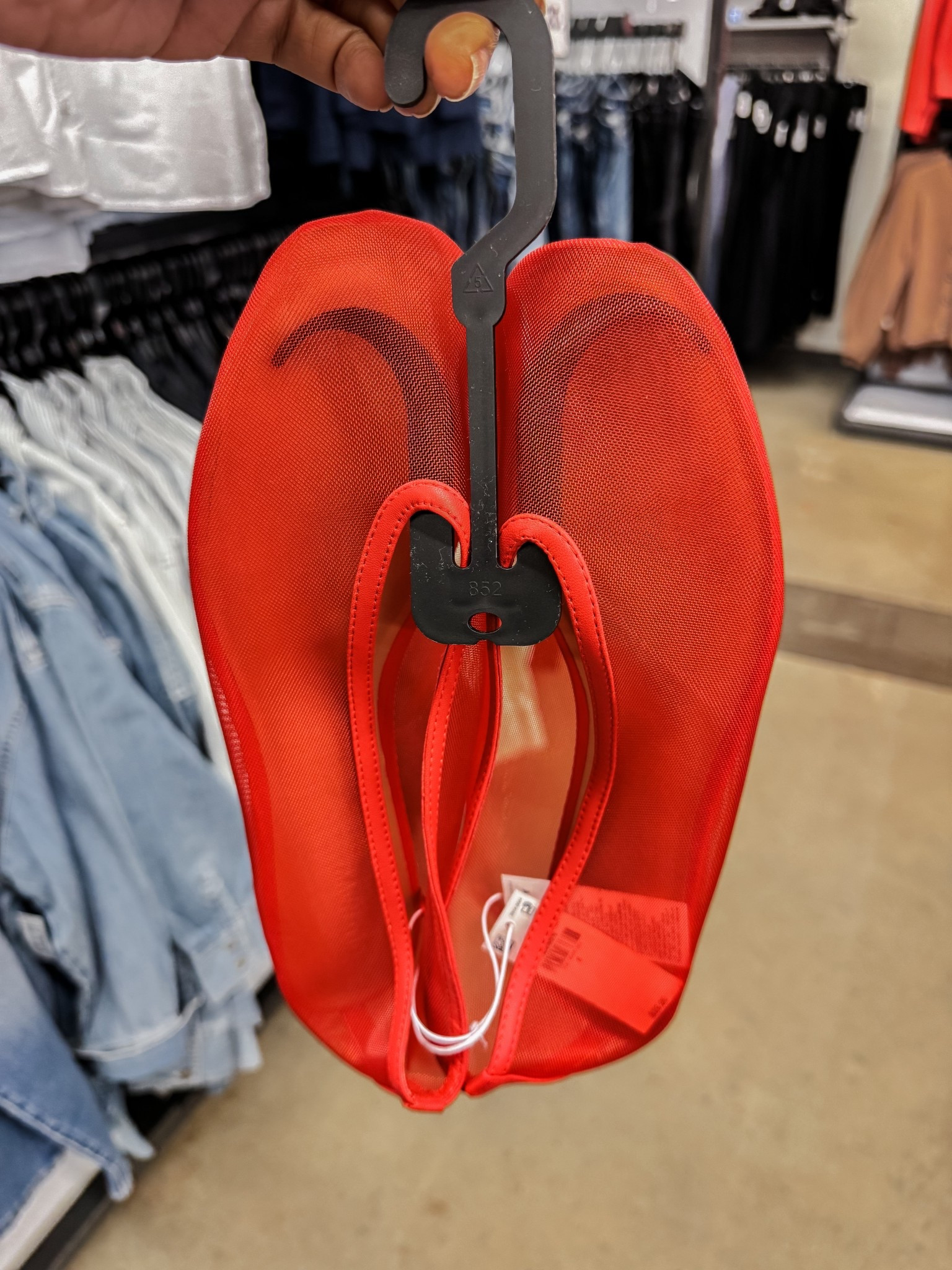 Mesh ballet flats are really big for spring￼

#LTKSaleAlert #LTKSeasonal