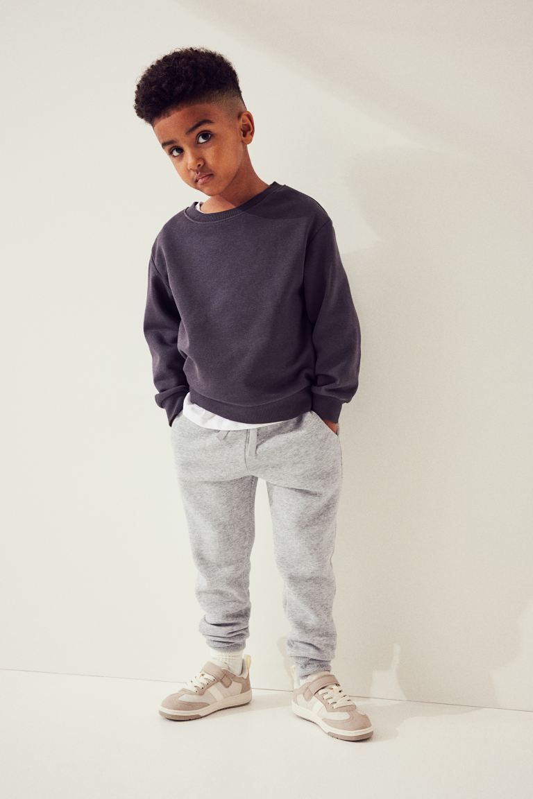 Extra-soft Joggers - Light gray melange - Kids | H&M US | H&M (US + CA)