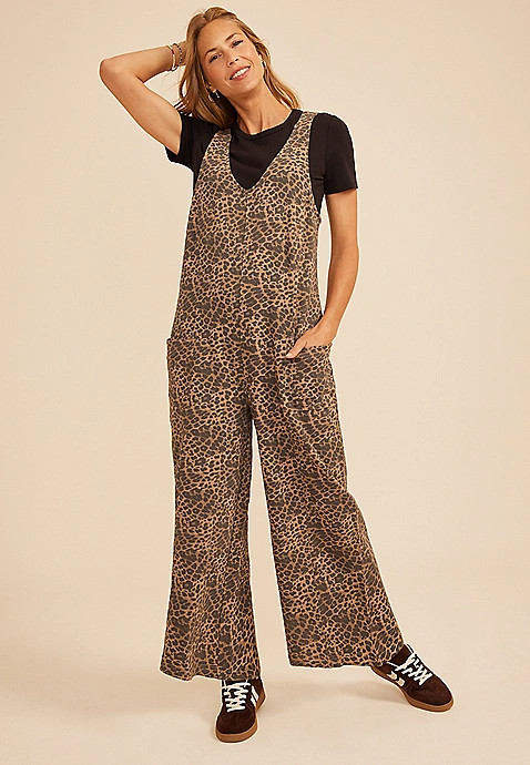Bare Washed Terry Jumpsuit | Maurices