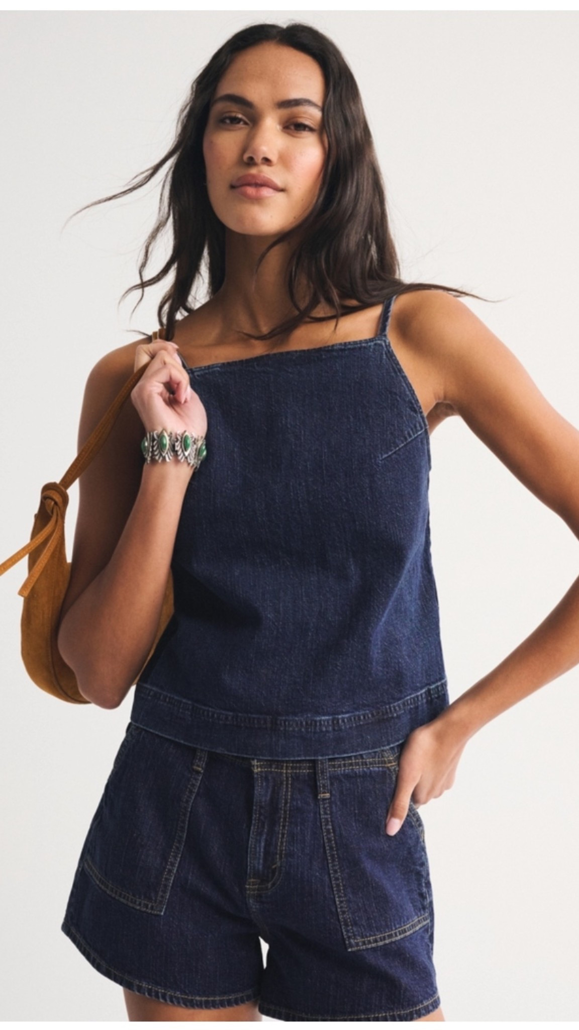 the cutest denim set for summer! on sale + 15% off with code/ SUITEAF

#LTKootd #LTKPetite #LTKSaleAlert