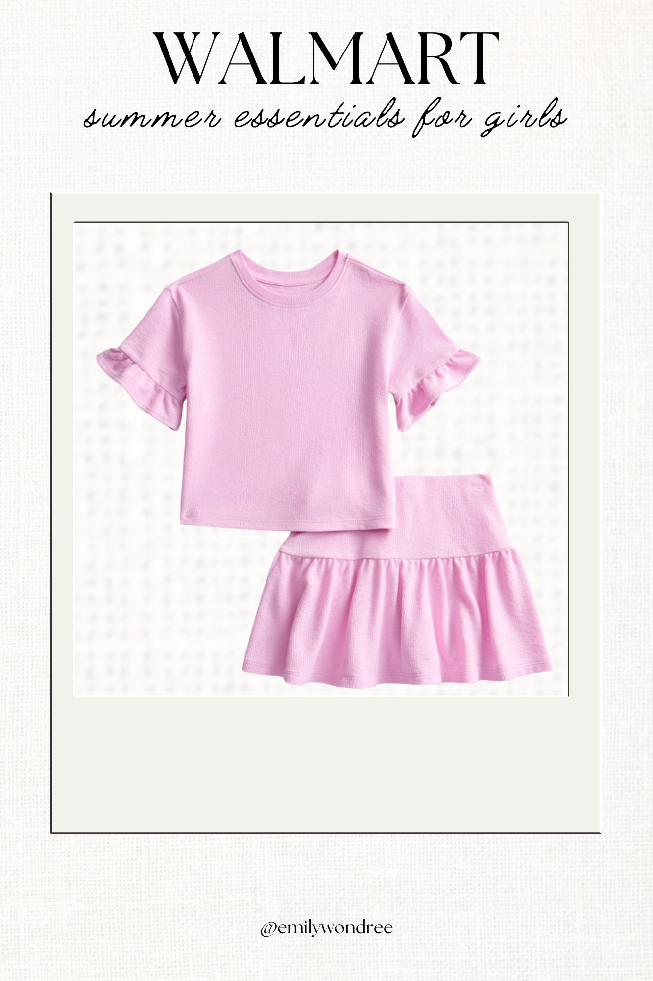 Walmart Summer Essentials #walmart #summerclothes #girlsclothes 

 #LTKmomlife #LTKSeasonal #LTKKids
