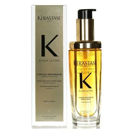 Kerastase Elixir K Ultime Versatile Beautifying Oil 2.53 oz Oil (Refillable) | Walmart (US)