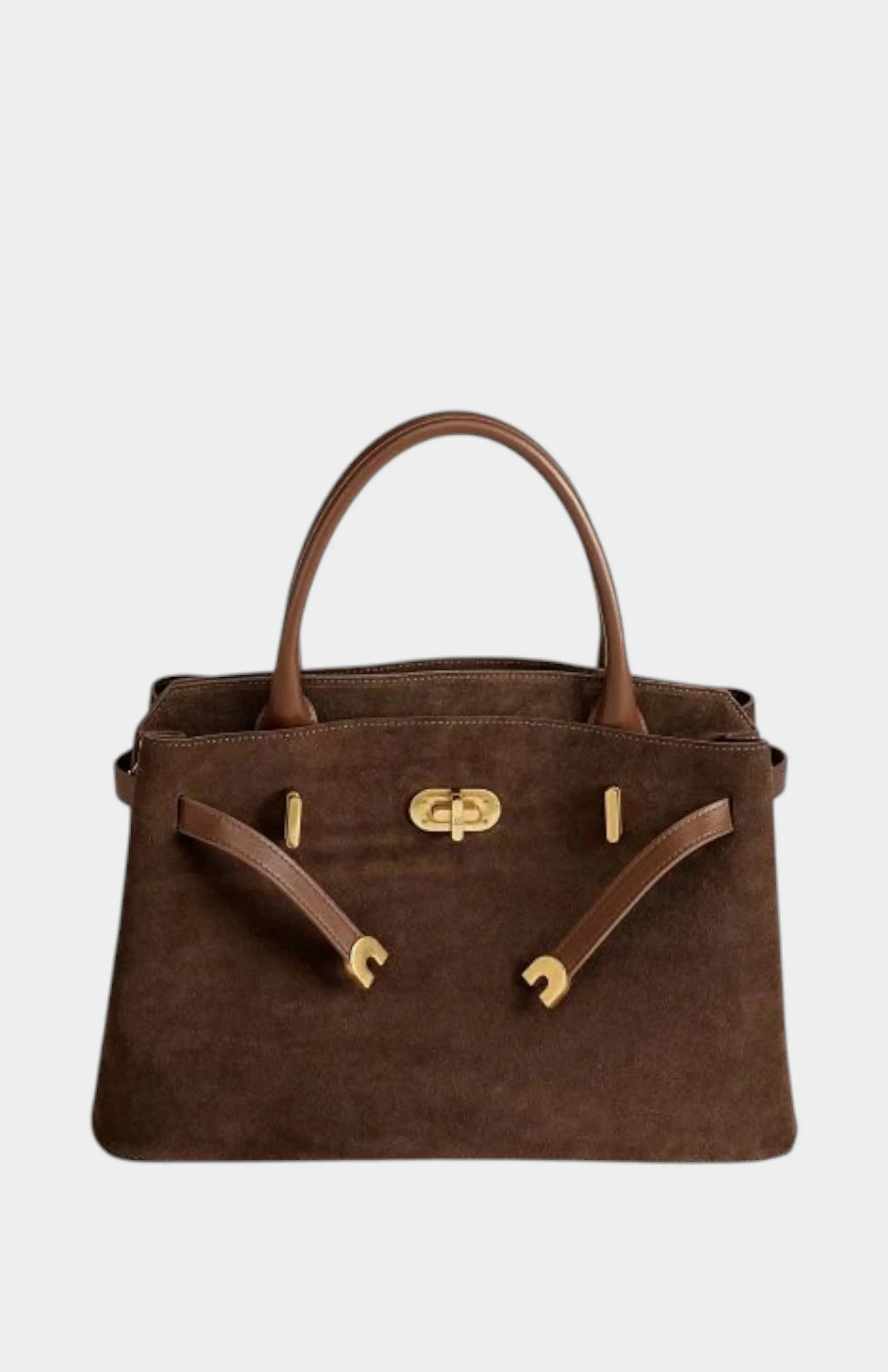 Mi Bolsa London Kensington Genuine Suede Leather Top Handle Bag (Women) | Nordstrom | Nordstrom