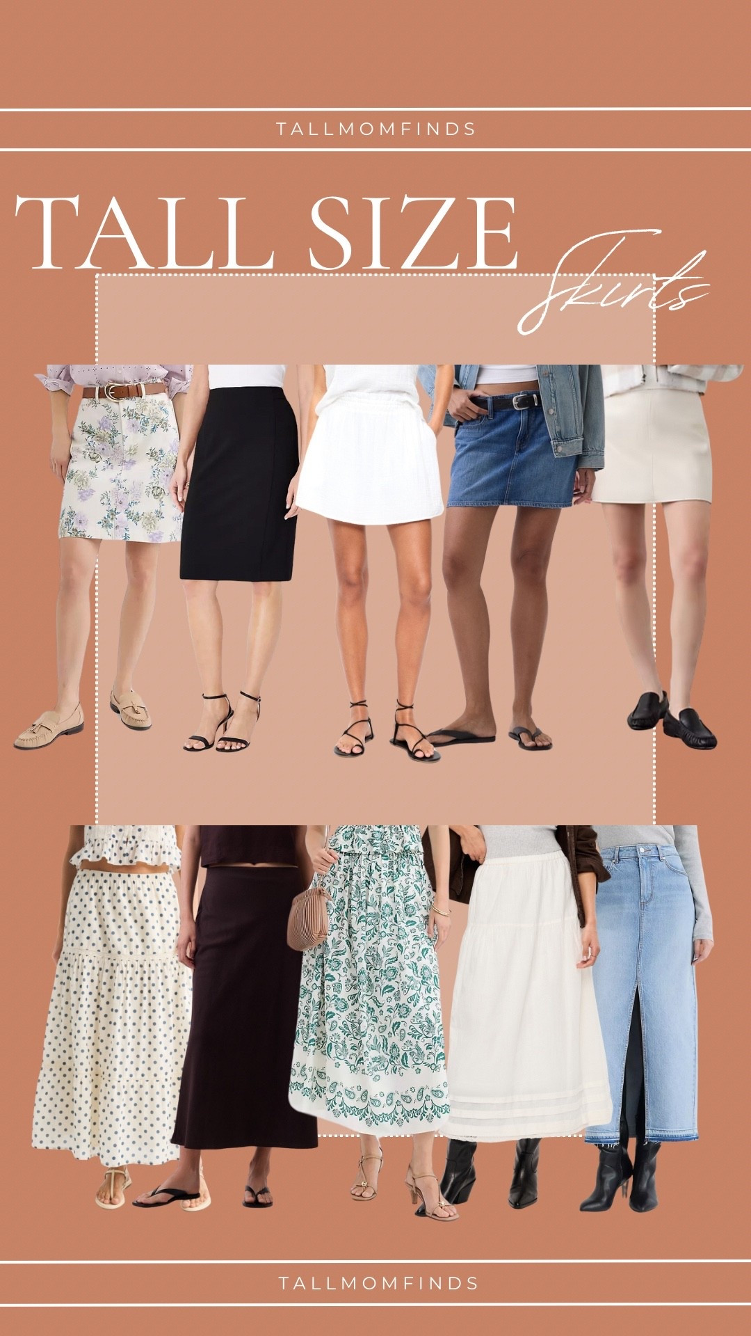 Tall size skirts that actually hit where they’re supposed to. 

From sleek midis to flowy maxis, made with the extra length you need and the fit you deserve. No awkward hems, no “almost long enough” — just flattering, elevated styles designed for tall girls.

#LTKTall #LTKWorkwear #LTKSeasonal