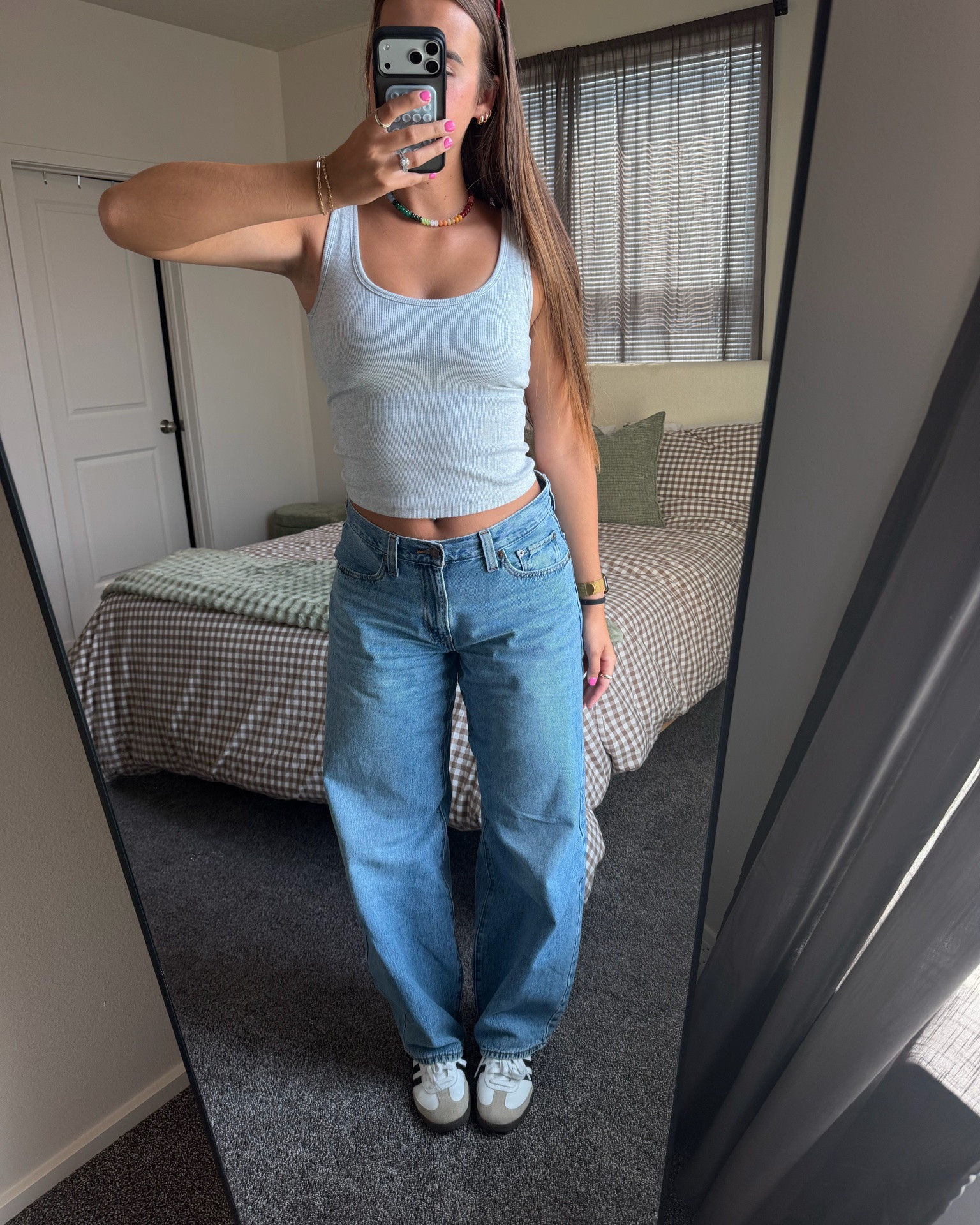 These jeans are 29x34 and they fit perfect!! I am 5 foot 10

#LTKdayinmylife #LTKootd #LTKTall