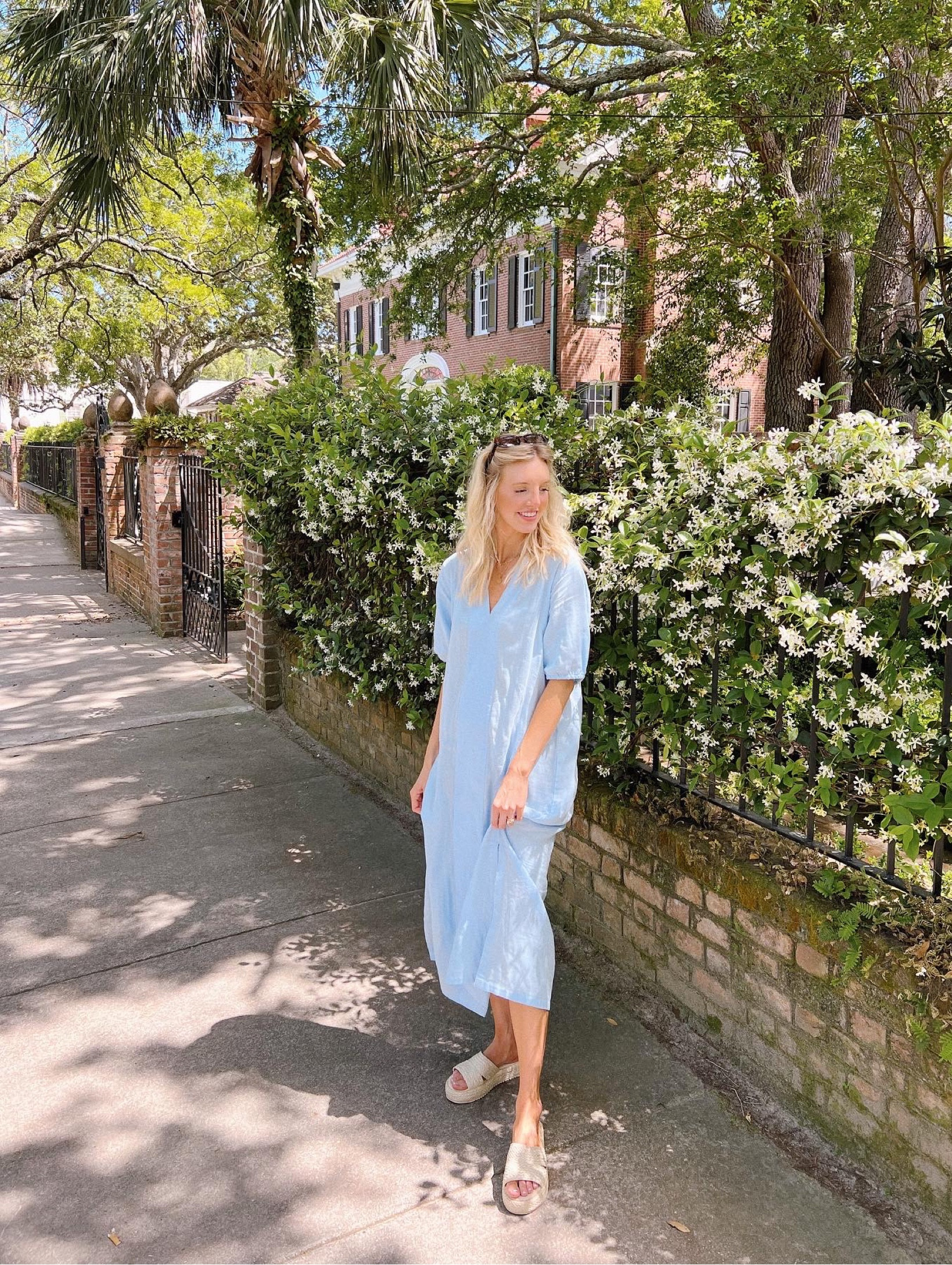 Besutoful caftan for beach or date night. Size down one! I’m in an XS

#LTKtravel #LTKSeasonal