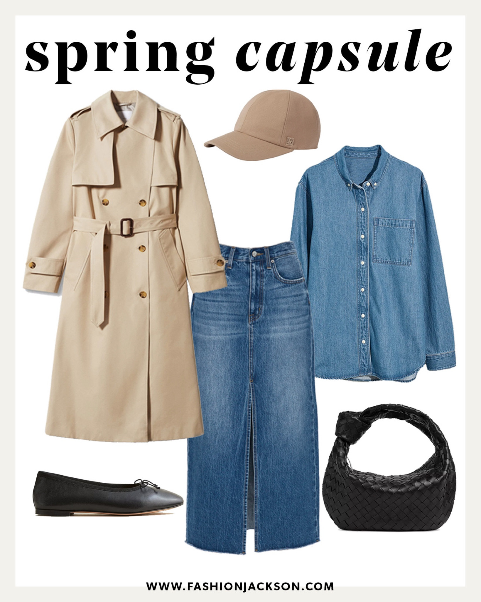 Fashion Jackson, spring capsule wardrobe, spring outfits, capsule #fashionjackson #springoutfits #capsule