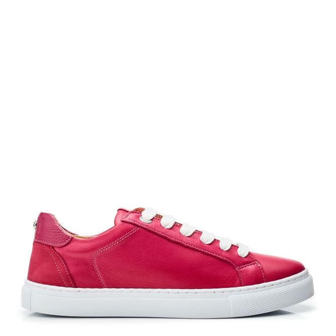 Braidie Raspberry Leather | Moda in Pelle UK