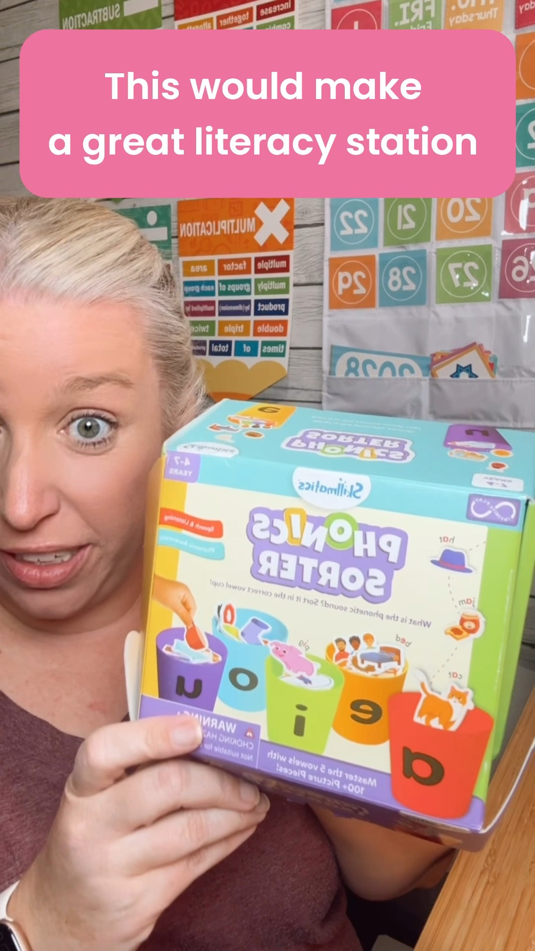 Teachers - this @Skillmatics is perfect for your phonics groups or a literacy center. #literacycenter #literacystations #phonics #shortvowels #classroomidea

#LTKKids