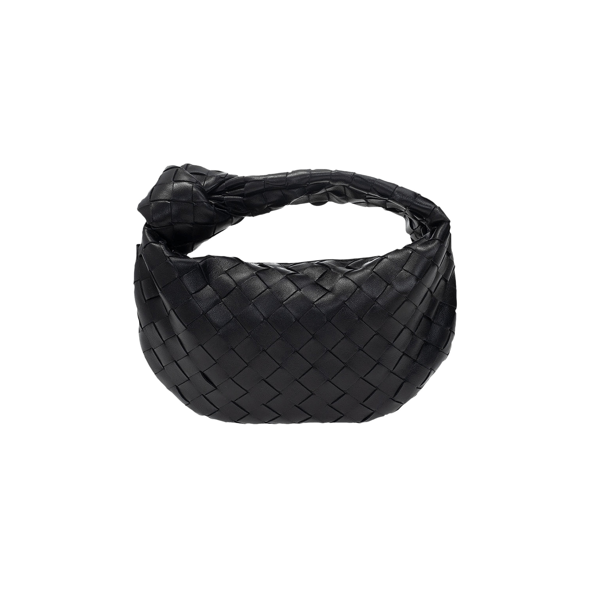 Bottega Veneta Mini Jodie Bag 'Black/Silver' | GOAT