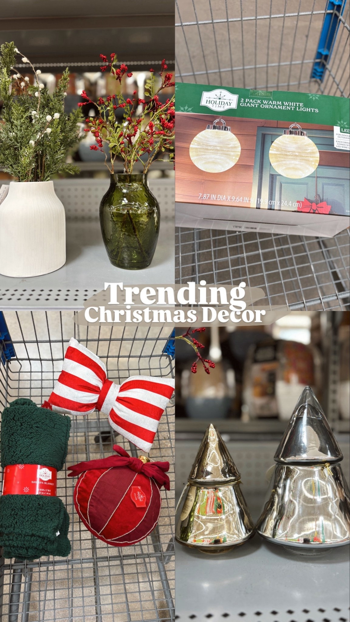 Trending Christmas decor at affordable prices🙌🏼🌲✨❤️

#LTKSeasonal #LTKHome #LTKHoliday
