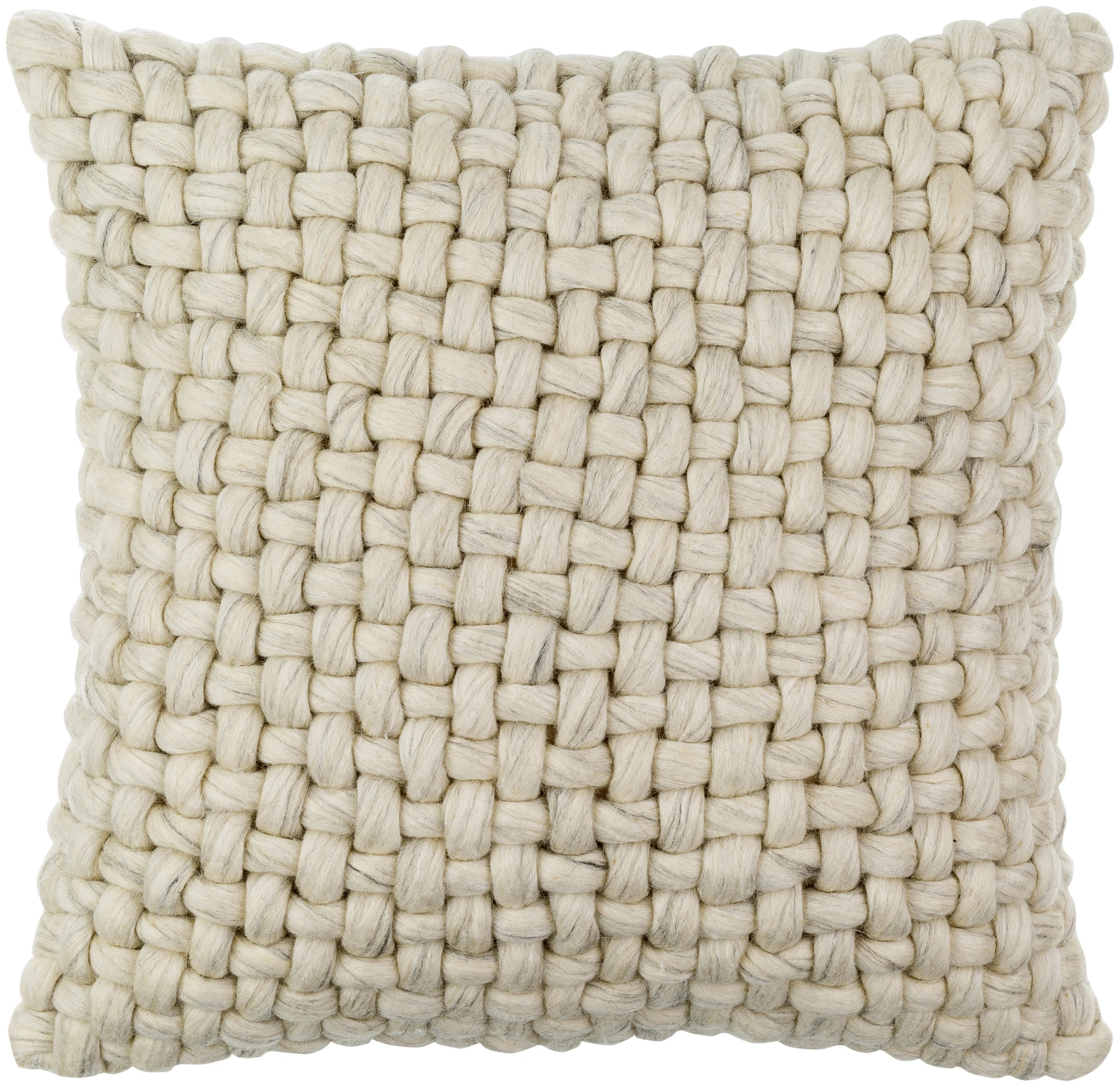 Belel Wool, Cotton Throw Pillow | Wayfair North America