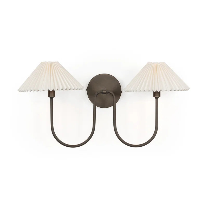 Red Barrel Studio® Echol Double Sconce-Light Oil Rubbed Bronze | Wayfair | Wayfair North America