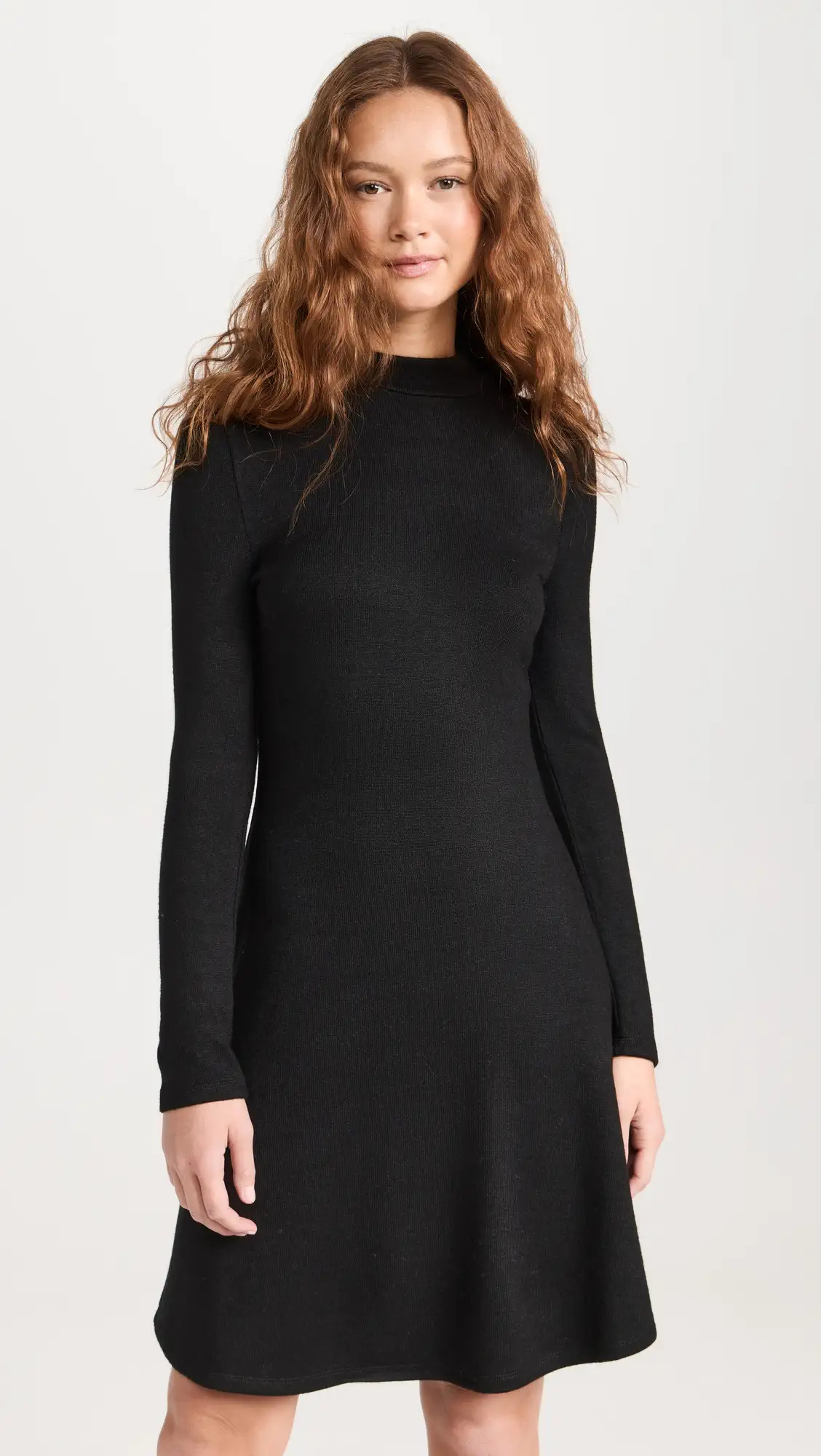 Vince Long Sleeve Short Dress | Shopbop | Shopbop