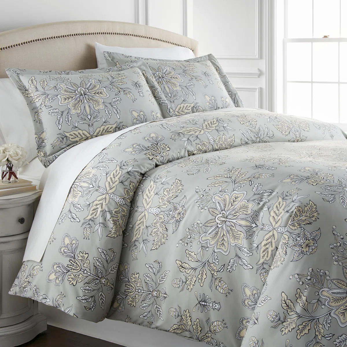 Vintage Garden Garden Down Alternate Comforter Set | Wayfair North America