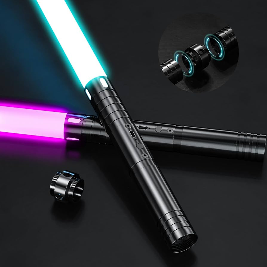 Lightsaber, Light Sabers with RGB 15 Colors, USB Rechargeable Lightsabers with FX Sound and Motio... | Amazon (US)