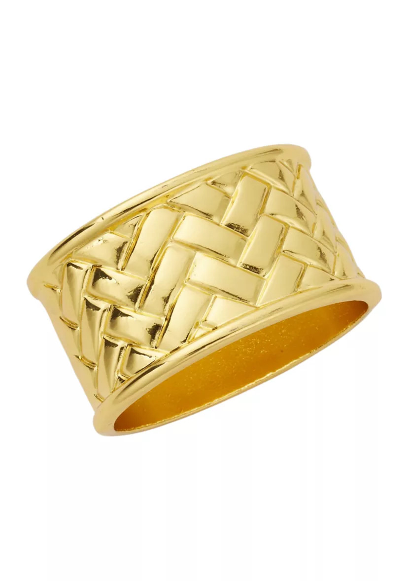 Cardiff Gold Napkin Ring | Belk