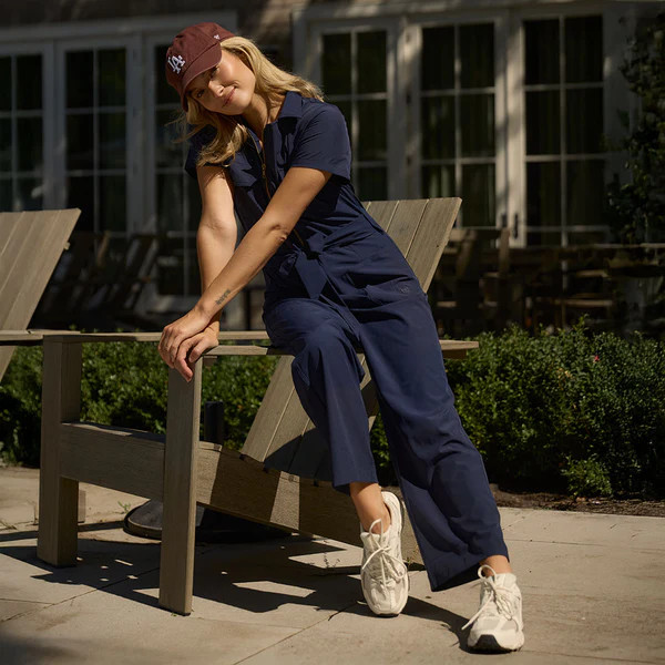 City Jumpsuit, Jetsetter True Blue | Albion Fit