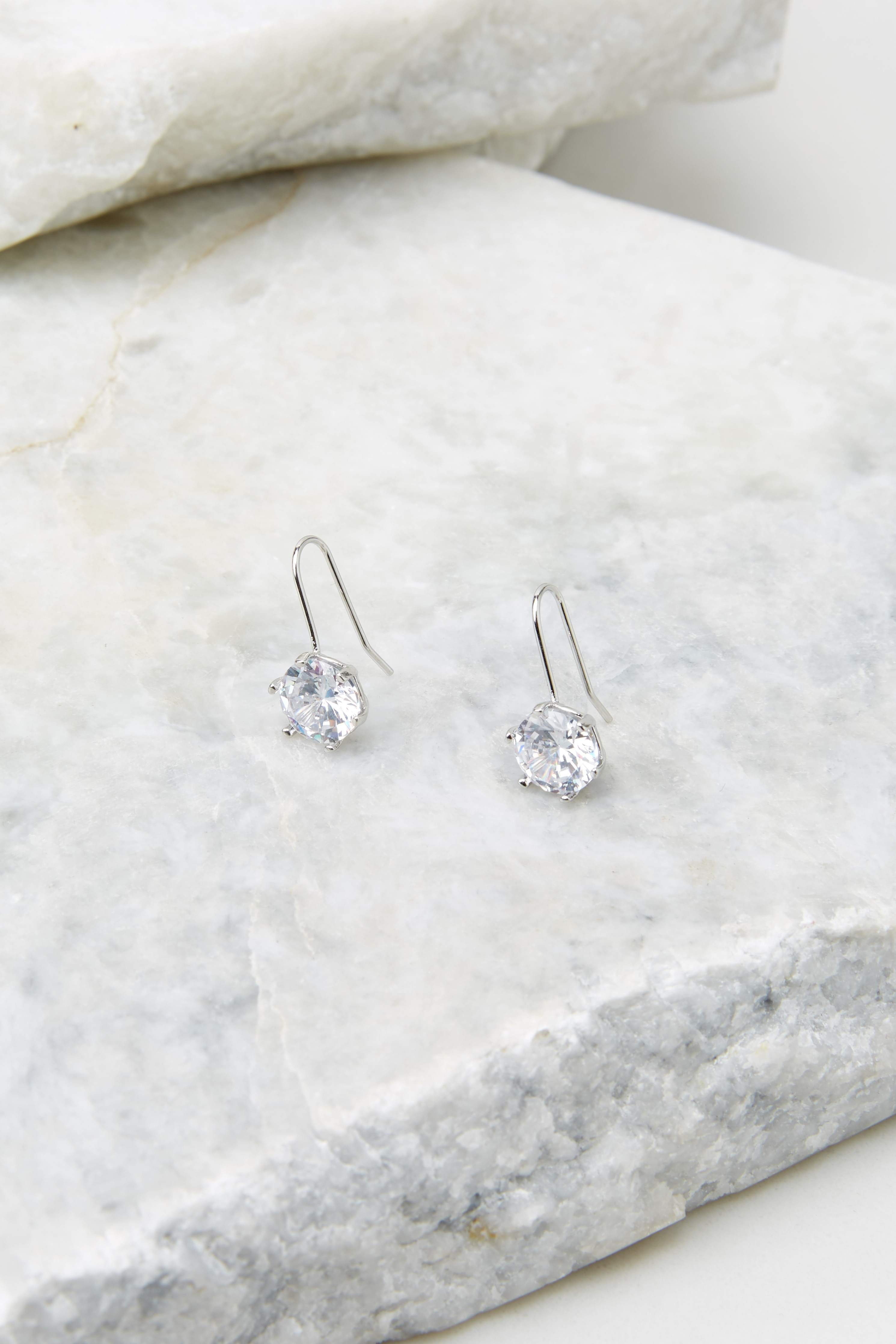 Everyday Magic Silver Earrings | Red Dress 
