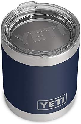 YETI Rambler 10 oz Lowball, Vacuum Insulated, Stainless Steel with Standard Lid | Amazon (US)