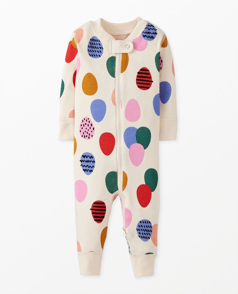 Baby Easter Print 2-Way Zip Sleeper | Hanna Andersson