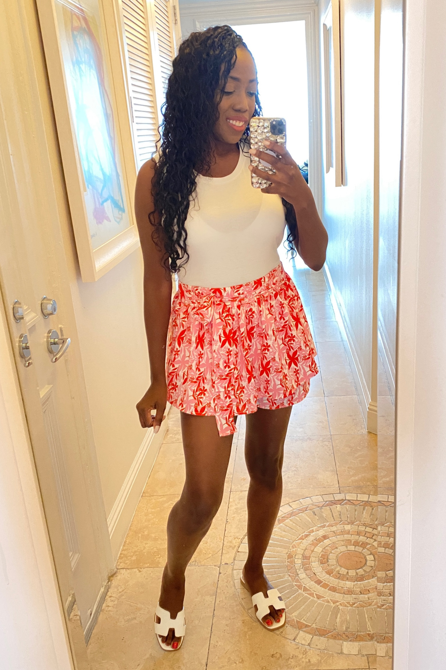 Late Summer Favorites 

Wore this cute pair of shorts while on vacation. Has an elastic waist with a waist tie. Loose fit and runs true to size. Wearing a small. 
My sandals comes in other colors and are perfect for vacation or casual wear. True to size. Wearing a 10. 

Travel Outfits, Travel Outfit, 

#TheFabulous1Blog #LTKFind 

#LTKtravel #LTKstyletip #LTKSale