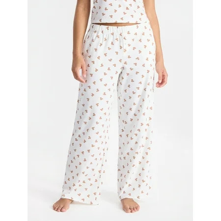 No Boundaries Cloud Core Sleepwear Pants, 30" Inseam, Women's and Women's Plus XXS – 3X | Walmart (US)