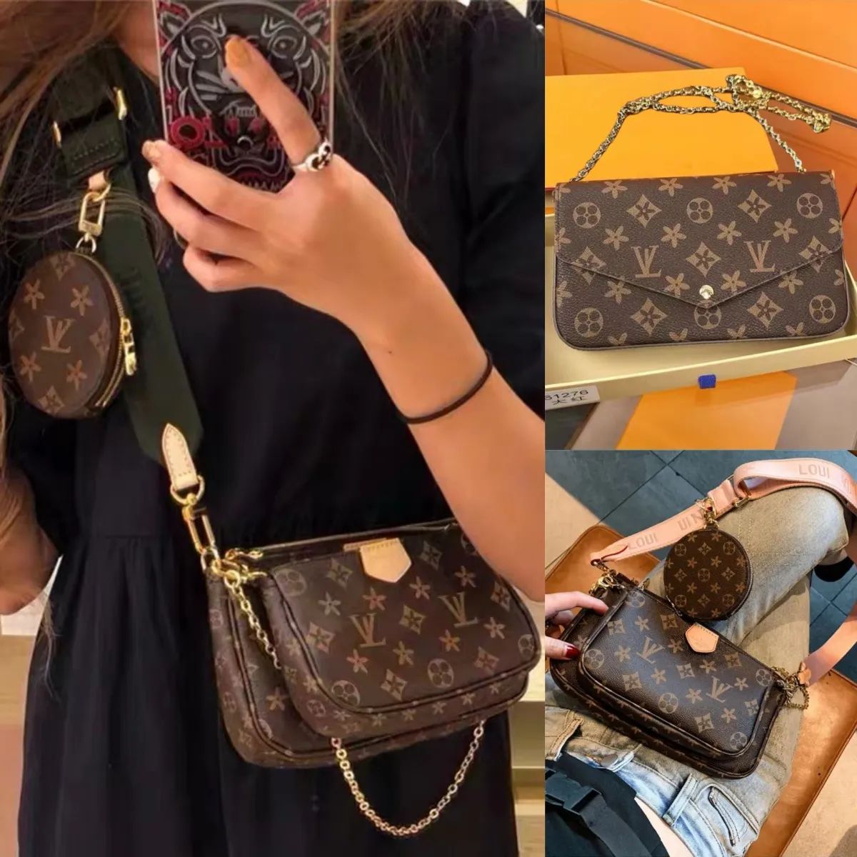 10A designer bag Women Pochette metis Fashion high Quality Luxury Handbags Cross Body Removable S... | DHGate