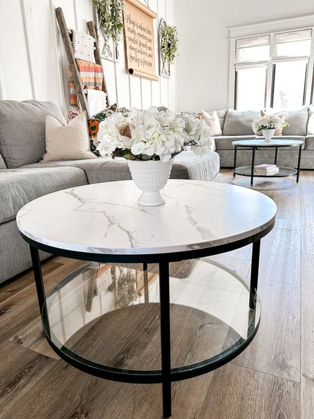 Check out my new faux marble coffee tables 😍

#LTKhome #LTKGiftGuide