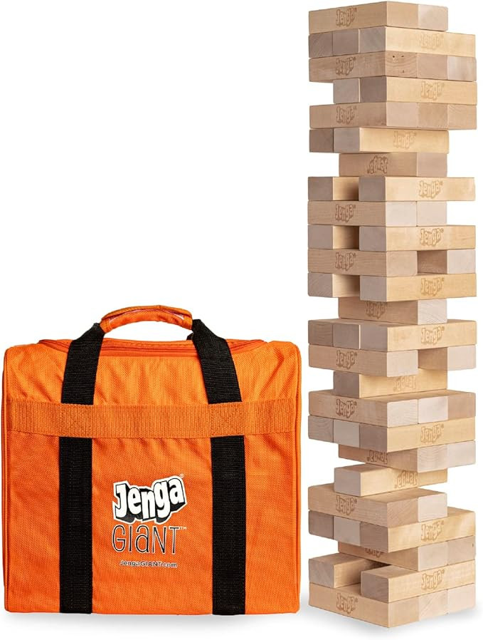 Jenga Giant - Stacks to Over 4 Feet - Officially Licensed - JS6 | Amazon (US)