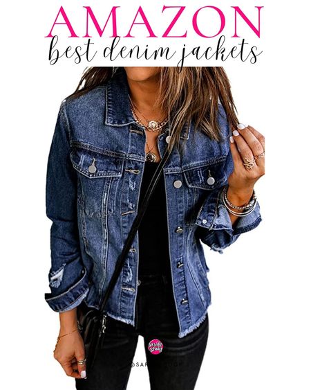 Stay on top of the latest trends with a staple piece in your wardrobe, an Amazon Best Seller denim jacket! Shop now and make one of these Amazon favorites yours! #denimjacket #style #amazonbestsellers #amazonfavorites #staplepiece #wardrobestaples #wardrobeessential #ootdgoals #trendsetter #fashiongram

#LTKstyletip #LTKFind #LTKSeasonal
