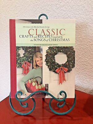 Christmas With Martha Stewart Living CLASSIC Crafts & Recipes & Songs 2002 HC ~ | eBay US