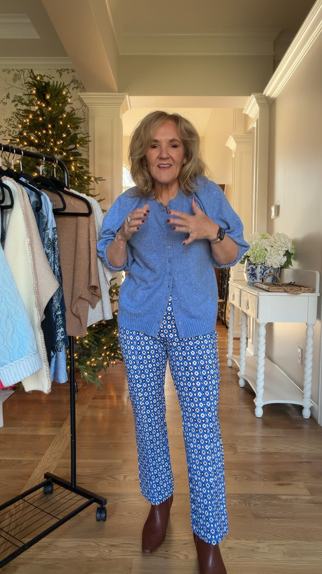 30% off code sitewide only a few exclusions @anthropologie code NANETTE30
So many great new arrivals to where all through the holiday season and beyond
Premium denim is included in the sale. I’m wearing a size 29 in the Paige denim and a 30 petite in the mother denim.
Size medium or eight in all.
The ski sweater is one size I would say it fits small through large
Paige anessa 


#LTKOver40 #LTKSaleAlert #LTKCyberWeek