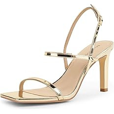 Modatope Womens Sandals Open Toe Strappy Sandals Ankle Strap High Heel Sandals for Women | Amazon (US)