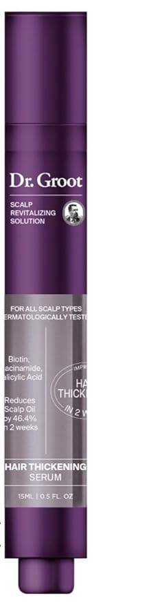 Dr. Groot Award-Winning Hair Thickening Serum for Hair Loss, Korean Hair Care, Scalp Treatment, C... | Amazon (US)
