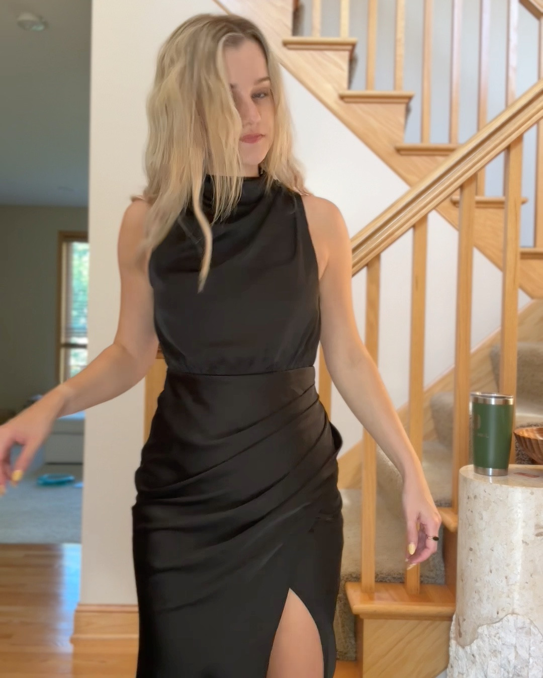 CLASSIC Wedding Guest Black Dress - Affordable

Jeffery Campbell Black heels were thrifted so I tagged some similar heels below

#LTKFindsUnder100