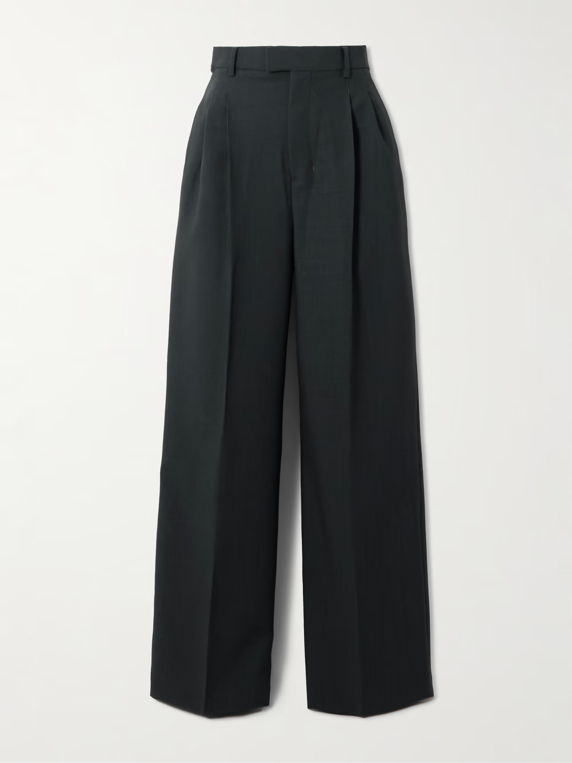 Wool-twill wide-leg pants | NET-A-PORTER (UK & EU)