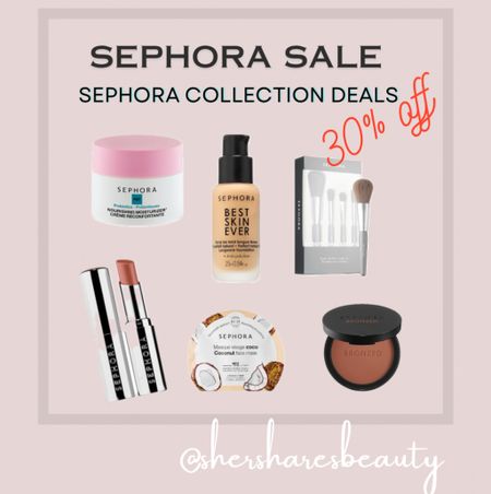 Sephora Sale! Sephora collection deals with 30% discount stacked on top of that! 👏 

#LTKxSephora #LTKsalealert #LTKbeauty