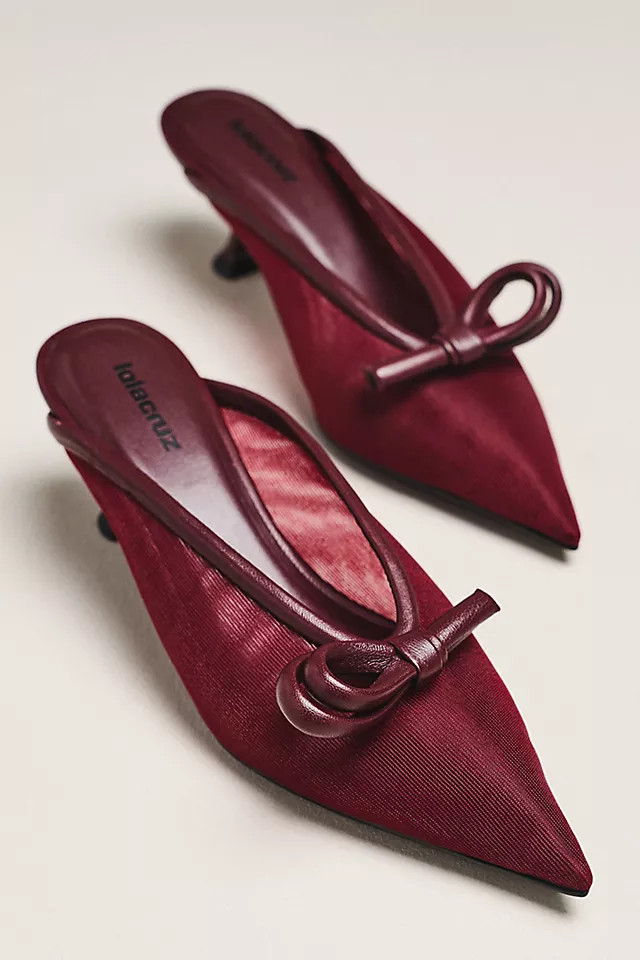 Bow Mule Heels | Anthropologie (US)