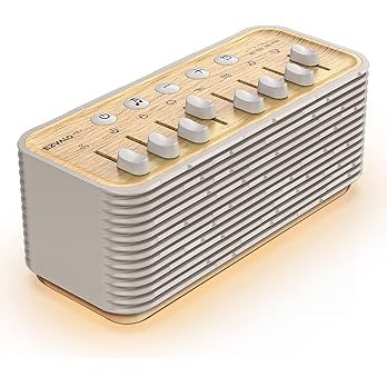 EZVALO White Noise Sleep Sound Machine, 255+ Mixer Options with Portable Speaker, Night Light, Sl... | Amazon (US)
