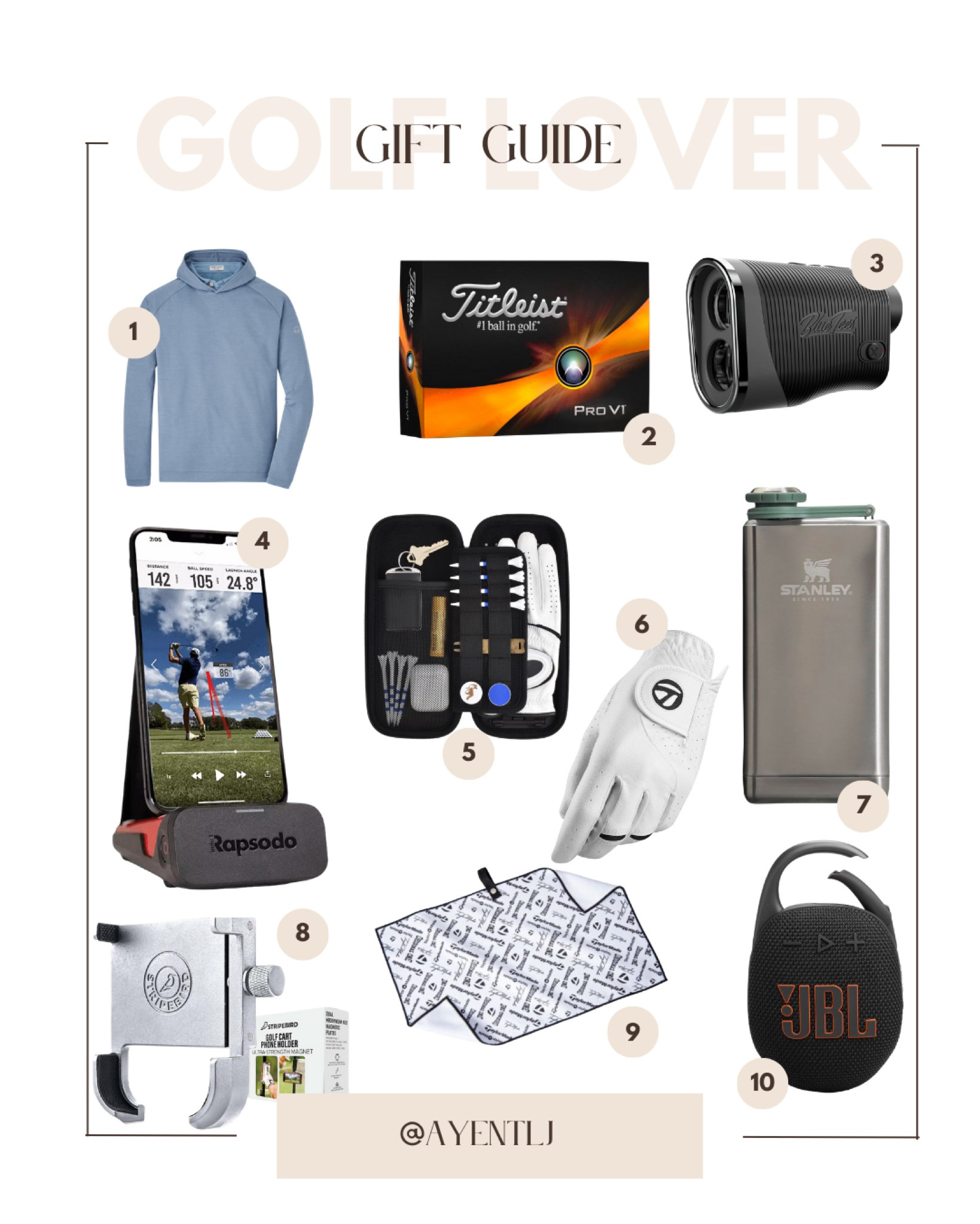 Gift Guide for the Golf Lover 🖤

#LTKHoliday #LTKGiftGuide #LTKCyberWeek