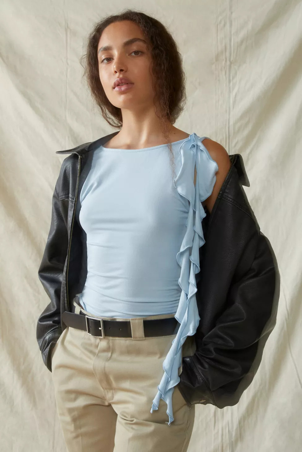 Kimchi Blue Maxine Ruffle Tank Top | Urban Outfitters (US and RoW)