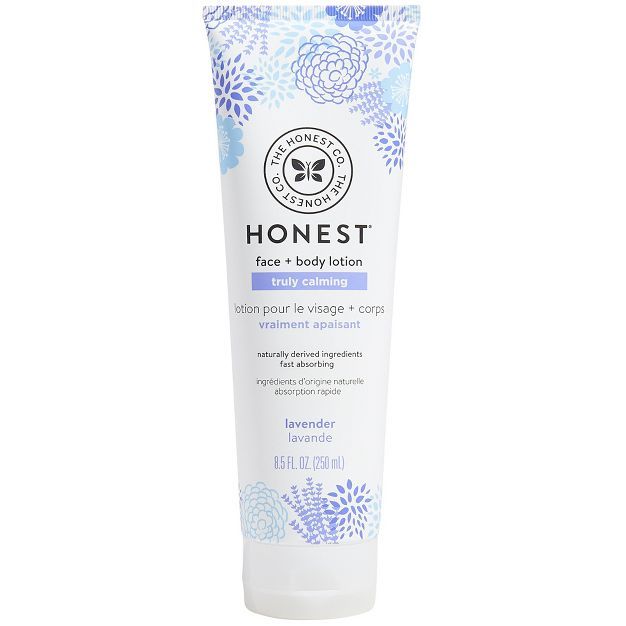 The Honest Company Truly Calming Face &#38; Body Lotion Lavender - 8.5 fl oz | Target